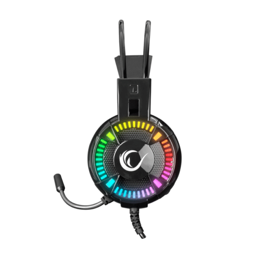Slušalice sa mikrofonom gaming RAMPAGE STYLES black USB - Slika 4