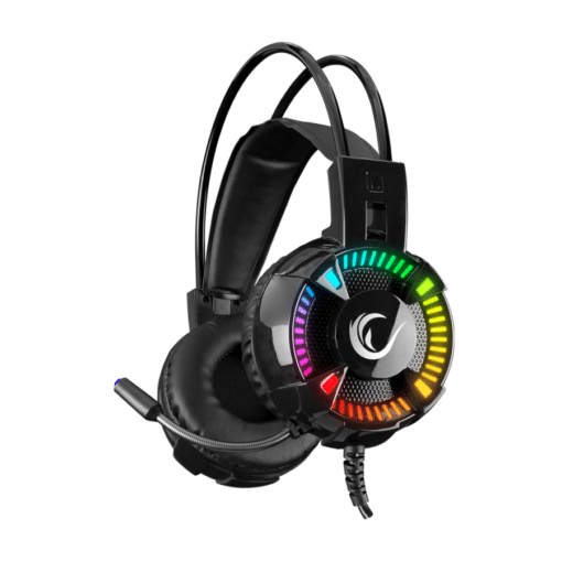 Slušalice sa mikrofonom gaming RAMPAGE STYLES black USB 7.1