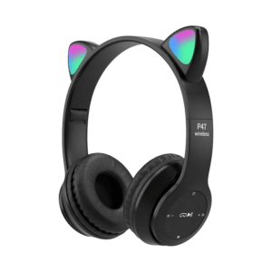 Slušalice za djecu bluetooth cat P47M black