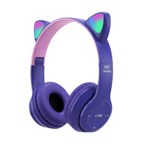 Slušalice za djecu bluetooth cat P47M purple