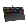 Tastatura gaming RAMPAGE PLOWER K60 Black US Layout Wrist Support Blue Switch Gaming Keyboard