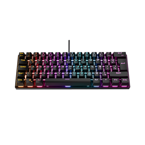 Tastatura gaming RAMPAGE PLOWER K60 Black US Layout - Slika 5