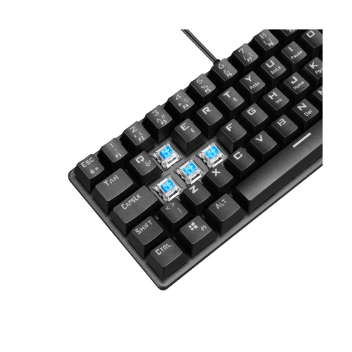 Tastatura gaming RAMPAGE PLOWER K60 Black US Layout - Slika 6