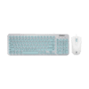 Tastatura + miš Everest KM-01K Turquoise
