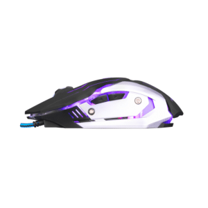 Tastatura mis gaming RAMPAGE KM R77 black USB LED LC Layout multimedia 6