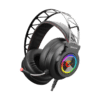 Slušalice sa mikrofonom gaming RAMPAGE Miracle-X5 Black RGB Led 7.1 Surround Sound System Gaming Headset with Microphone