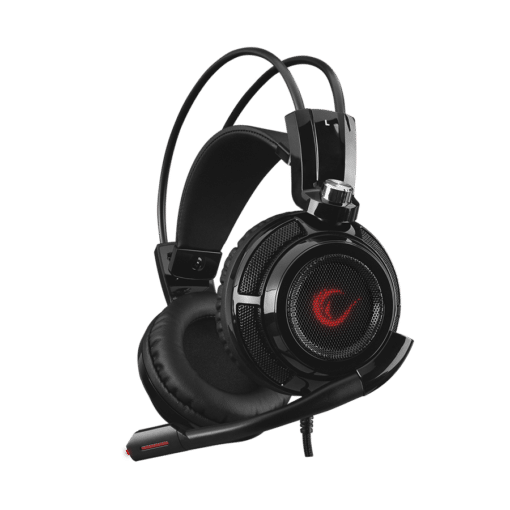 Slušalice sa mikrofonom gaming RAMPAGE SN-RW1 VIPER Black 7.1 USB Gaming Headset with Microphone
