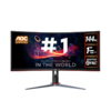 MONITOR AOC 34"" Gaming CU34G2XP 34” Curved VA