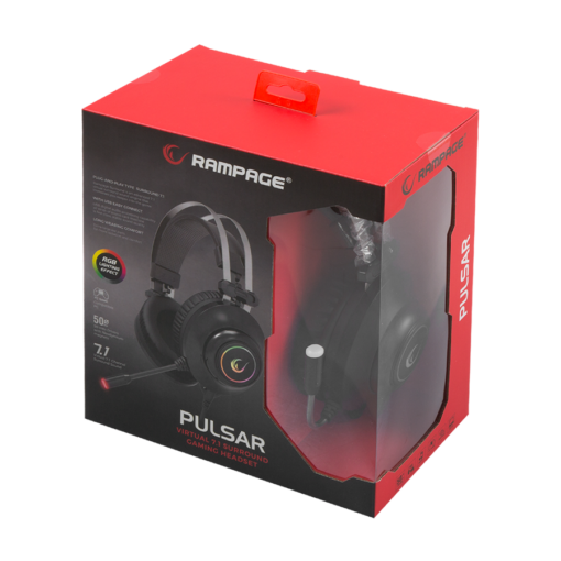 Slušalice sa mikrofonom gaming RAMPAGE RM-K1 PULSAR - Slika 11