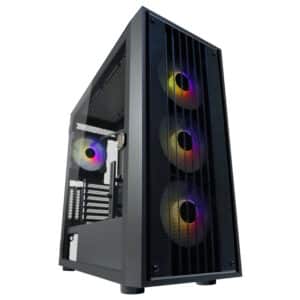 LC-Power Case Gaming 810BE-ATX, ATX, Micro ATX, MiniITX4x 120mm ARGB fans, tempered glass