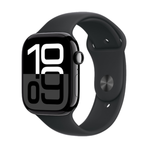 Apple Watch Series 10 46mm Sports band jet black