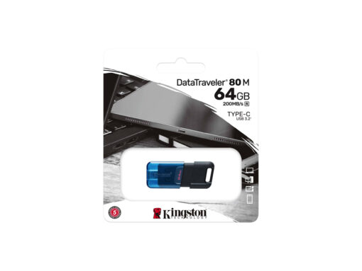 Kingston FD 64GB USB-C USB 3.2 Gen 1 speeds, 200MB/s - Slika 3