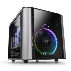 Thermaltake Level 20 VT mATX, 4x TG panels, 1x 200mm front fan
