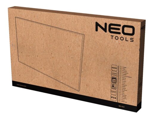 Infracrvena grijalica panel 600W NEO 90-103 - Slika 2