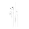 Slušalice sa mikrofonom Type-C BOROFONE BM30 Max Acoustic wire control white