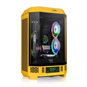 Kućište Thermaltake The Tower 300 Bumblebee Yellow, Micro Tower Case, mATX