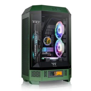 Thermaltake The Tower 300Green, Micro Tower Case, mATX