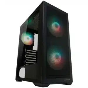 LC-Power Case Gaming 717BMeshwork_L Dark, 2x 140mm fan, 1x 120 mm fan