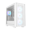 ASUS A21 PLUS TG ARGB WHITE4x 120mm ARGB fans