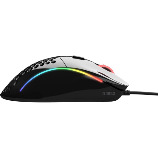 Miš Glorius gaming Race D RGB GD-GBLACK, glossy black - Slika 4