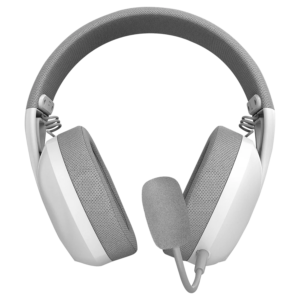 Slusalice sa mikrofonom gaming RAMPAGE Crack H11 WhiteGray Wireless 2.4G Bluetooth 2