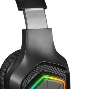 Slusalice sa mikrofonom gaming RAMPAGE RM K90 VECTOR black RGB LED Type C 4