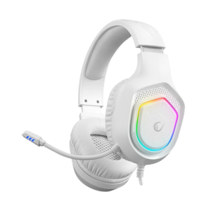 Slušalice sa mikrofonom gaming RAMPAGE RM-K90 VECTOR white