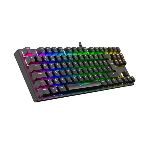 Tastatura gaming RAMPAGE KB-R17 Raptor Black USB 6 Color Blue Switch BiH Layout Gaming Mechanical Keyboard