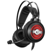 Slušalice sa mikrofonom gaming RAMPAGE RM-K29 THUNDER Black 2F 1M Audio Splitter