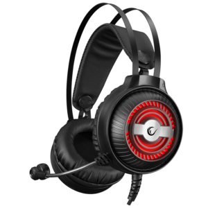 Slušalice sa mikrofonom gaming RAMPAGE RM-K29 THUNDER Black 2F 1M Audio Splitter