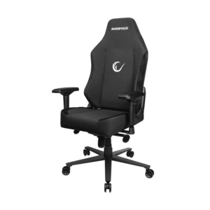 Stolica gaming RAMPAGE KL R72 WOOF High Level Anti Sweat Fabric Black Gaming Chair 2