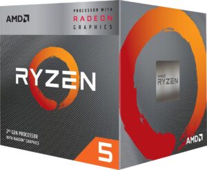 AMD Ryzen 5 3400G AM4 BOXCPU 4 cores