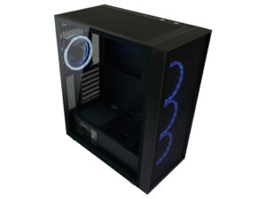 LC Power Case Gaming 802B 4x 120mm RGB fans Black Wanderer X ATX gaming case 2