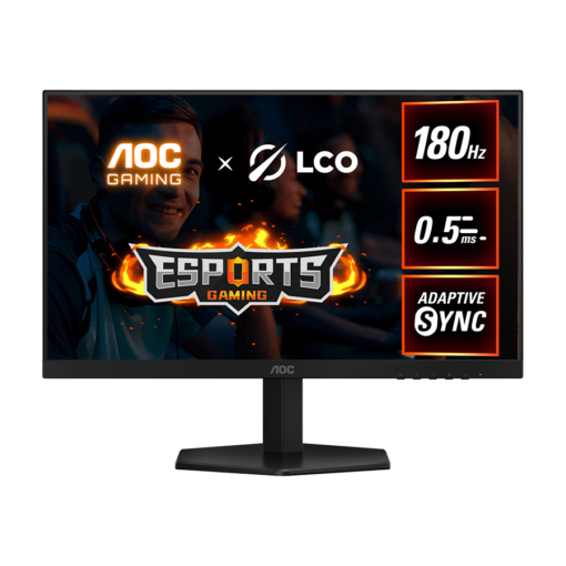MONITOR AOC LED 24G42E 23.8" Fast IPS Gaming 180Hz 1920x1080 (FHD) Adaptive Sync 0.5ms 300 cd/m2 1000:1 HDMI 2.0