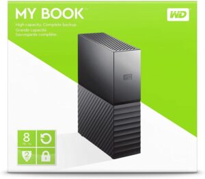 WD HDD 8TB MyBook externalUSB 3.0