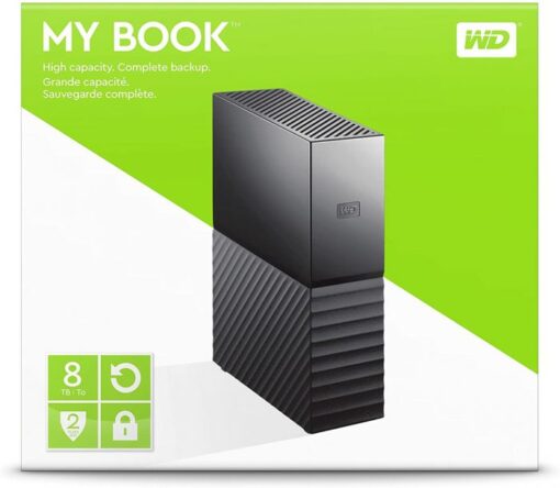 WD HDD 8TB MyBook externalUSB 3.0