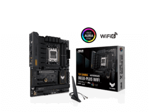 ASUS MB TUG GAMING B650M-PLUSWIFI, AM5, 4x DDR5, DP, HDMI, 2x M.2, 4x SATA, 8xUSB, mATX