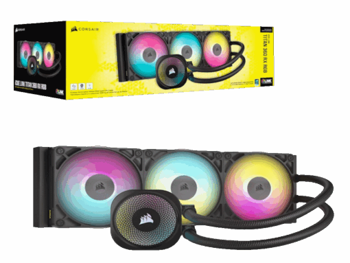 CORSAIR TITAN 360 RX RGB AIO Liquid CPU Cooler - Slika 8