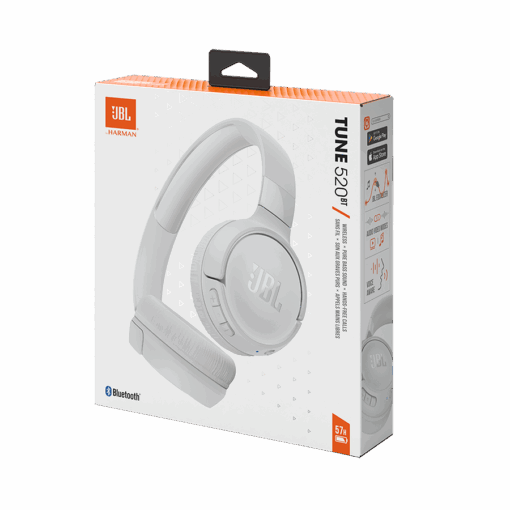 JBL slušalice TUNE 520BT BT White - Slika 7