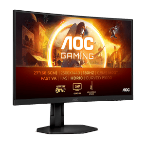 MONITOR AOC 27" CQ27G4X Zakrivljeni 180Hz QHD Gaming 2560x1440
