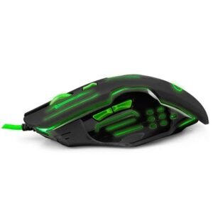 Mis ESPERANZA GAMING APACHE 6D MX403 GREEN 2400dpi ergonomic EGM403G 5