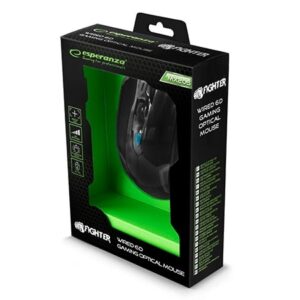 Mis ESPERANZA GAMING FIGHTER 6D MX205 BLUE 2400dpi ergonomic EGM205B 7