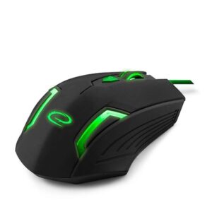 Mis ESPERANZA GAMING FIGHTER 6D MX205 GREEN 2400dpi ergonomic EGM205G 6