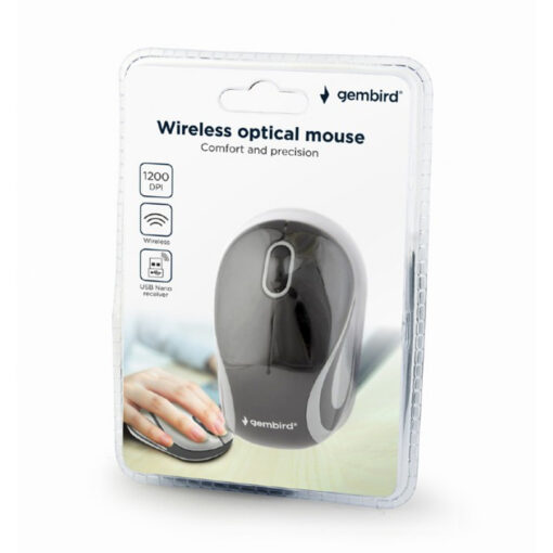 Miš GEMBIRD MUSW-3B-01-MX, wireless, sorto - Slika 4