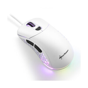 Mis SHARKOON gaming Light2 200 white 3