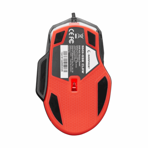 Miš gaming RAMPAGE SMX-G38 CLAW, USB, macro, 7200dpi, - Slika 8