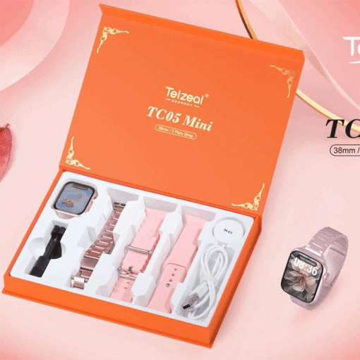 Pametni sat Telzeal TC05 Mini pink - Slika 3