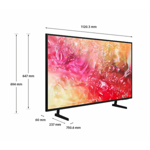 SAMSUNG TV 50 UE50DU7172UXXH D LED. 4K. 3840 x 2160. Tizen. DVB T2CS2. WiFi. crni 3