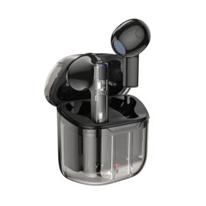 Slušalice bluetooth BOROFONE TWS BW23 CRYSTAL BEAN TRANSPARENT EDITION BLACK