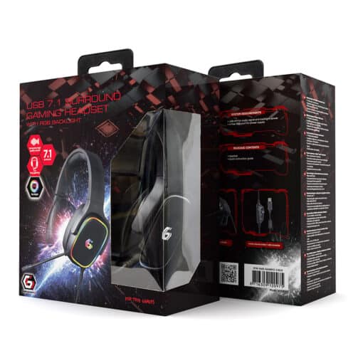 Slušalice sa mikrofonom GEMBIRD gaming, 7.1 Surround - Slika 6
